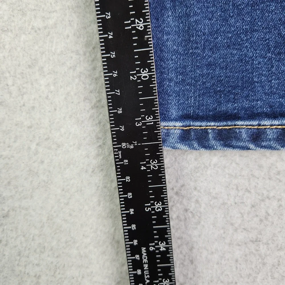 Divided H&M Flare Jeans Women's‎ 0 Blue Denim Stretch Retro Streetwear Grunge